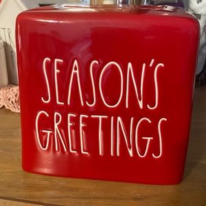 Rae Dunn Tissue Holder